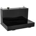 JOBOX 85 GAL LOWPROFILE LSHAPED STEEL TRANSFER TANK BLACK