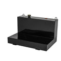 JOBOX 85 GAL LOWPROFILE LSHAPED STEEL TRANSFER TANK BLACK
