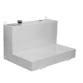 JOBOX 85 GAL LOWPROFILE LSHAPED STEEL TRANSFER TANK WHITE