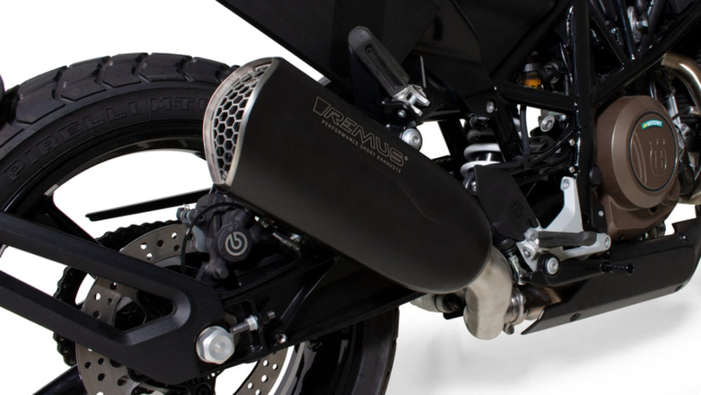 Remus 2015 BMW S 1000 RR Hypercone Titanium Slip On w/ Connection Tube