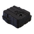 40 Gallon Replacement Fuel Tank After Axle For 2000-2010 Ford Powerstroke 7.3L 6.0L 6.4L Cab Chassis S B Tanks