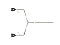 aFe axle-back exhaust detail