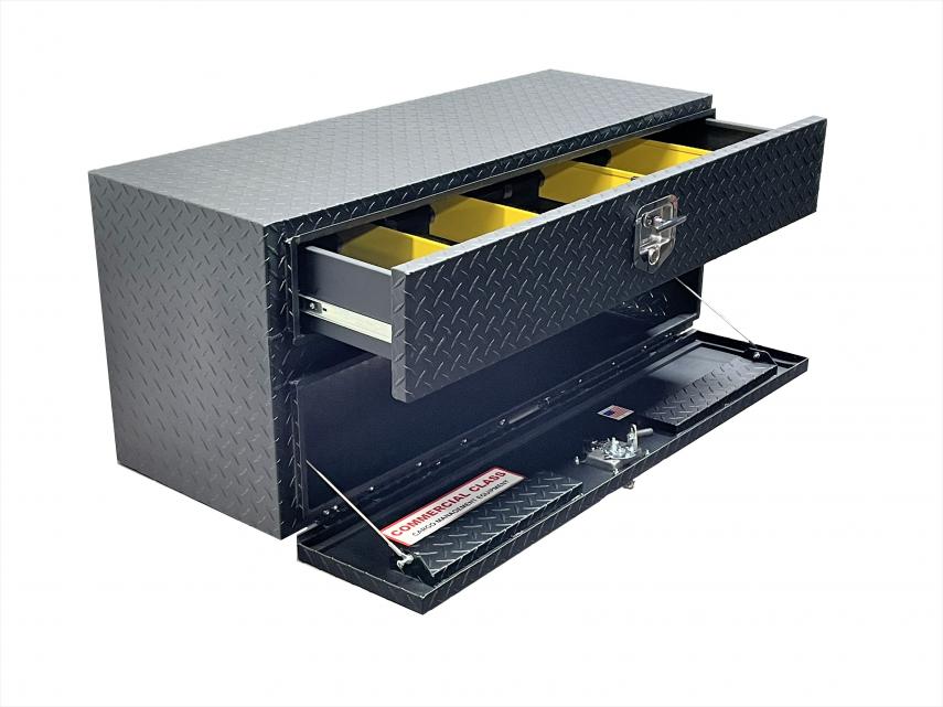 48INX20IN UNDERBODY W/TOP DRAWERBLACK TEXTURE COAT