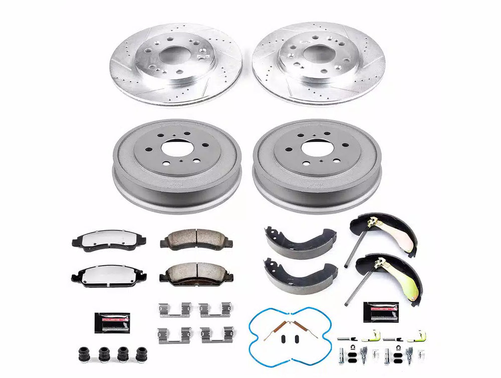 Power Stop 05-19 Toyota Tacoma Front & Rear Z23 Evolution Sport Brake Kit