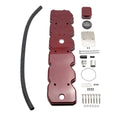 WCFab X DandJ Precision 2003-2005 Cummins Billet Valve Cover Illusion Blueberry