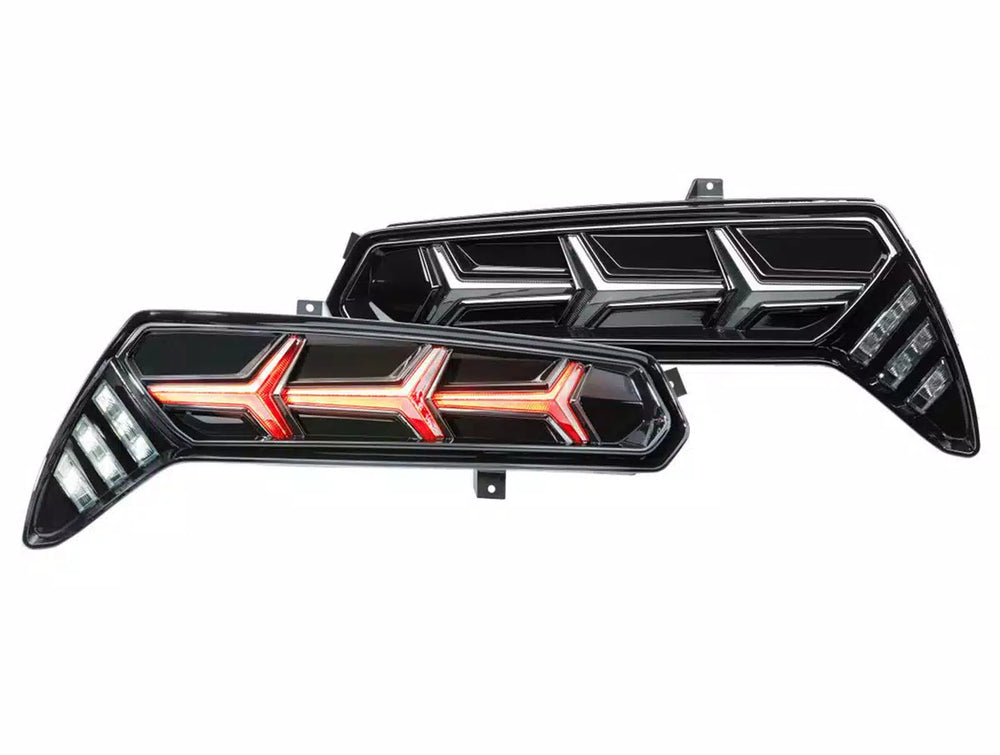 1722 F250/F350 SUPER DUTY XB LED TAIL LIGHTS(PAIR/SMOKED))