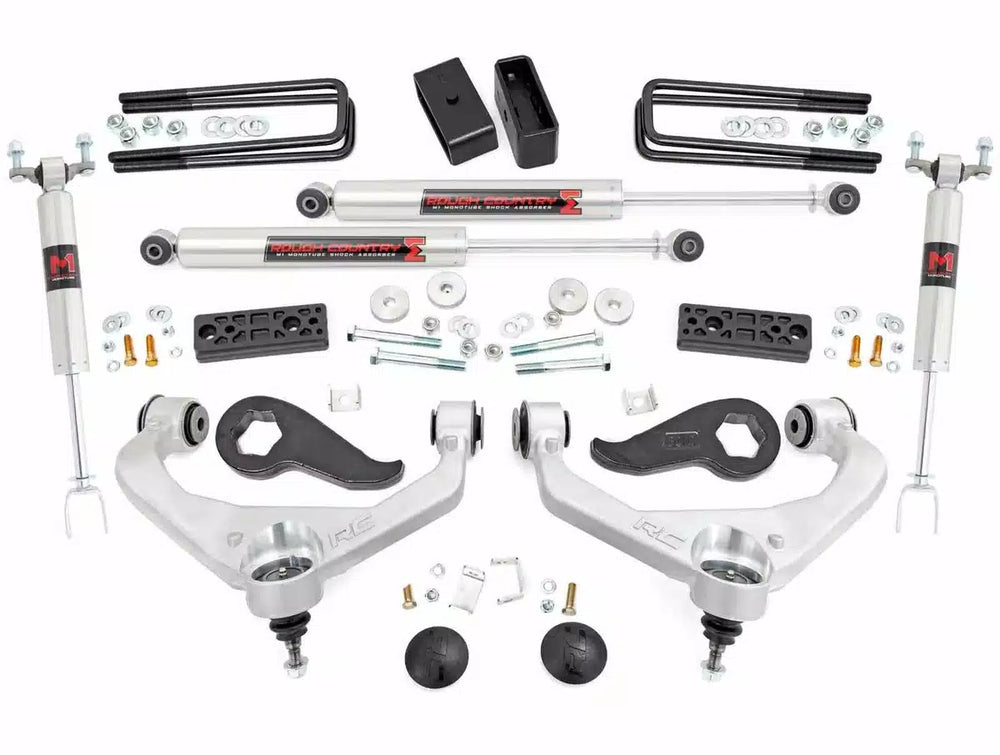 3 Inch Lift Kit UCAs M1 Chevy/GMC Sierra 3500 HD/Silverado 3500 HD (20-24)