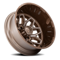 D876 22X8.25 8X6.5 PLTNMBRNZ 104MM