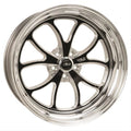 Weld S76 15x10.33 / 5x4.75 BP / 3.5in. BS Black Wheel (Medium Pad) - Non-Beadlock