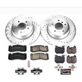 Power Stop 08-10 BMW 135i Front & Rear Z23 Evolution Sport Brake Kit