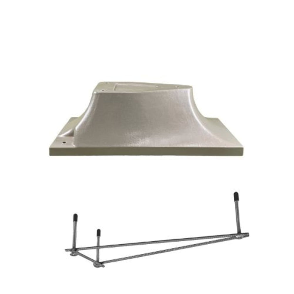 3 BOLT BASE (FOR 8FT BOARD) SAND W/JIG