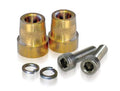 Tall Brass Post Adaptors 6mm