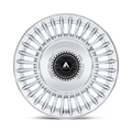 AB40 22X10.5 5X4.25/4.5 CHROME 45MM