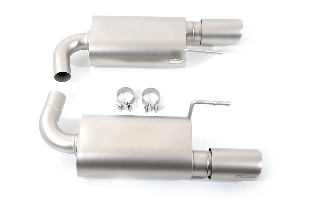 cp-e Ford Mustang EcoBoost 2.3L 15- cp-e Austenite 3.00in Axle Back Titan Tips