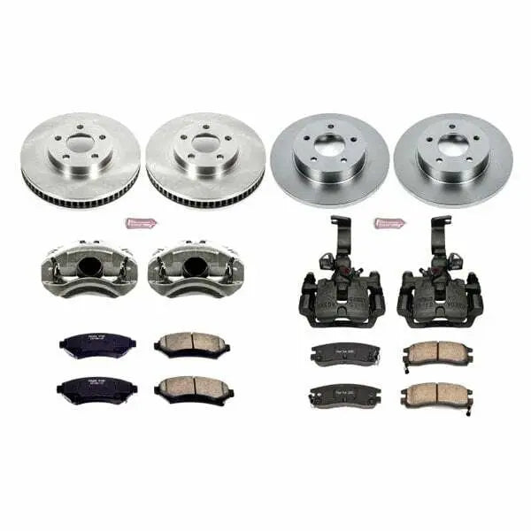 Power Stop 01-03 Oldsmobile Aurora Front & Rear Z23 Evolution Sport Brake Kit w/Calipers