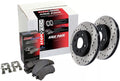 Street Axle Pack - Drilled; Rear