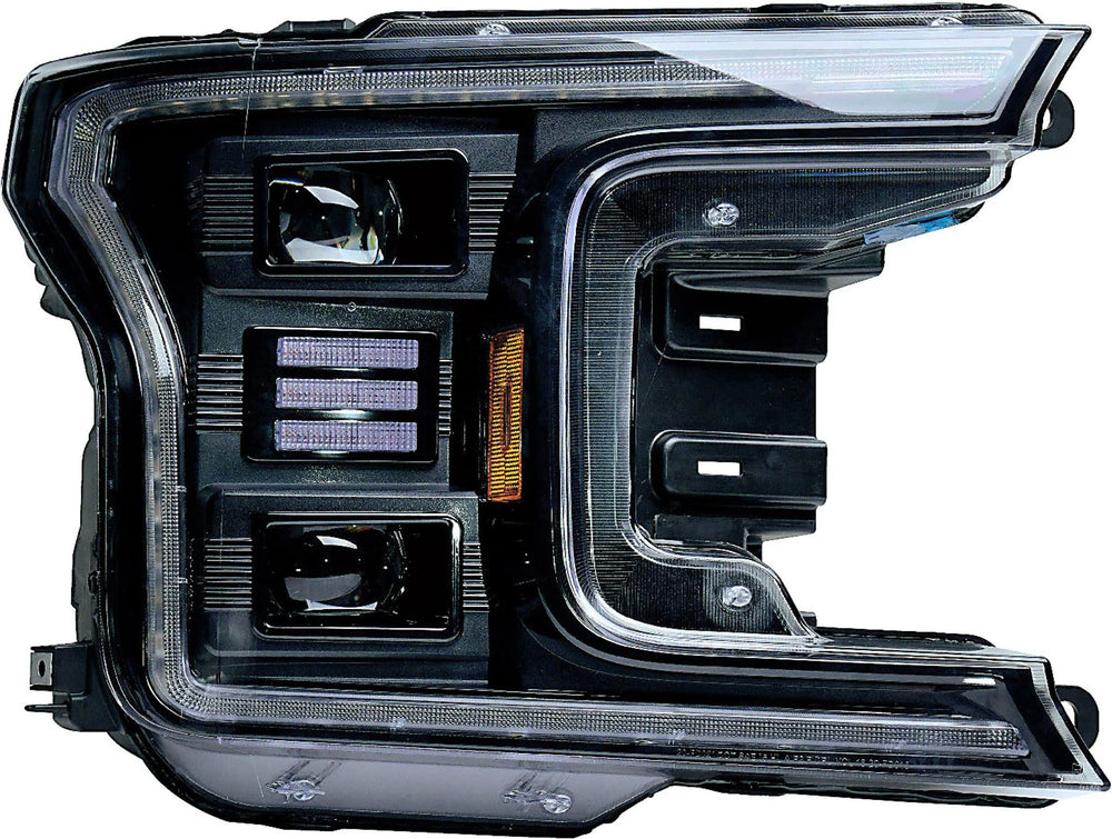 OLM OLM Ford F150 (18-19) Headlights (White DRL) - Essential Series - OLME.16018.1