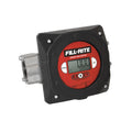 23 TO 151 LPM DIGITAL PULSE OUTPUT METER. ACCURACY OF 1.25%. LEFT TO RIGHT FL