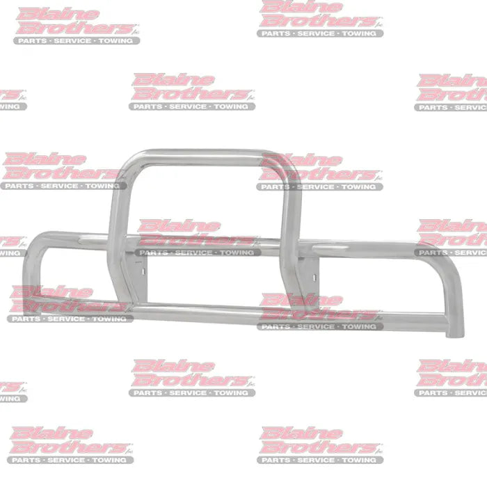 TUFF GUARD II POLISHED STAINLESS GRILLE GUARD (15DEGREE BEND)