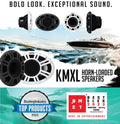 KMXL69 6x9 (160x230mm) Marine Horn Loaded Compression Driver Coax Spkr; 4ohm; RoHS Compliant