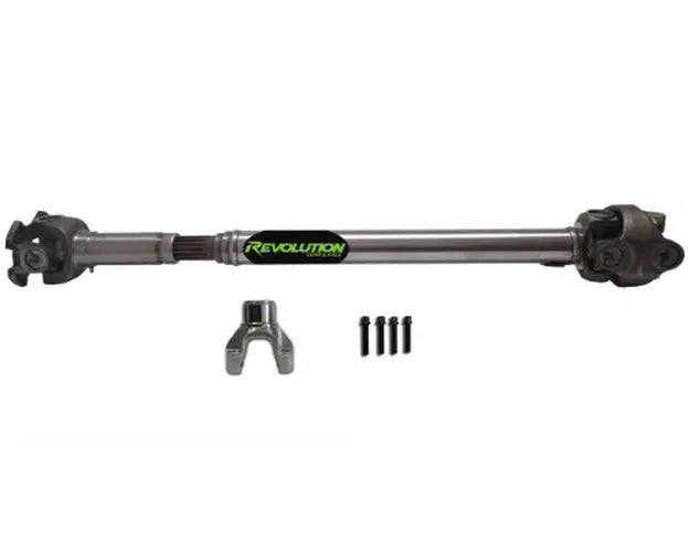 JL Front 1350 CV Driveshaft Rubicon Flange Style Revolution Gear and Axle