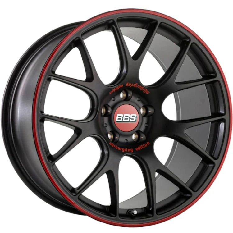 BBS black auto part