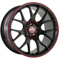 BBS black auto part