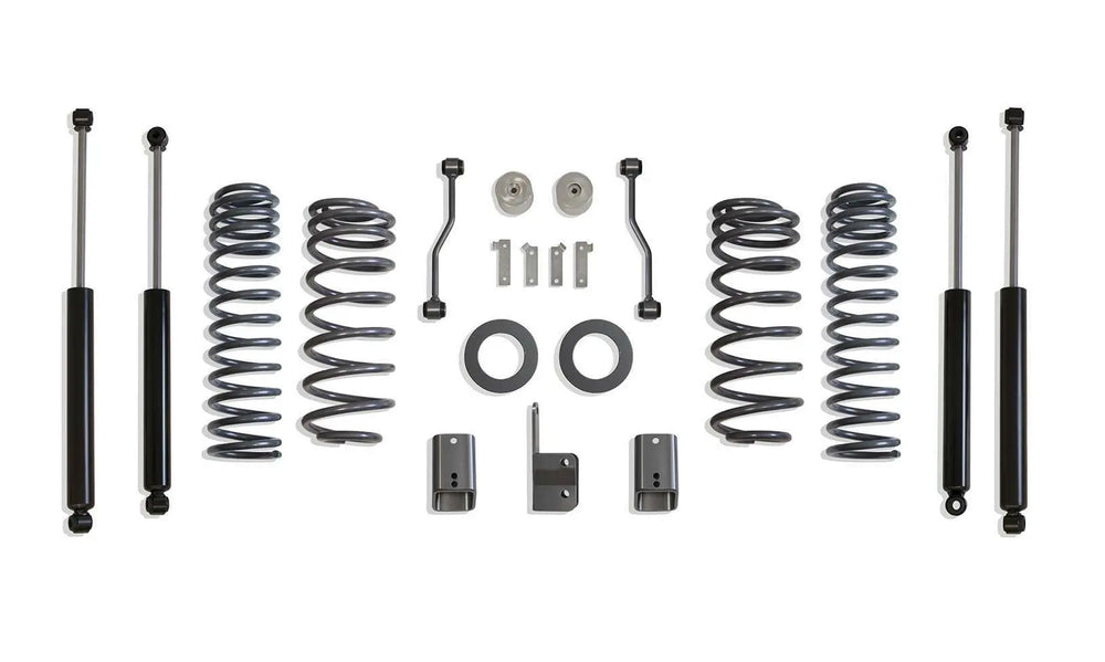 21C WRANGLER 4XE(HYBRID)4IN LIFT KIT W/ MAX TRAC SHOCKS GREY