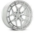 Vossen HFX-1 20x10.5 - 5x112 - ET45 - Deep - 66.5 - Silver Polished Wheel