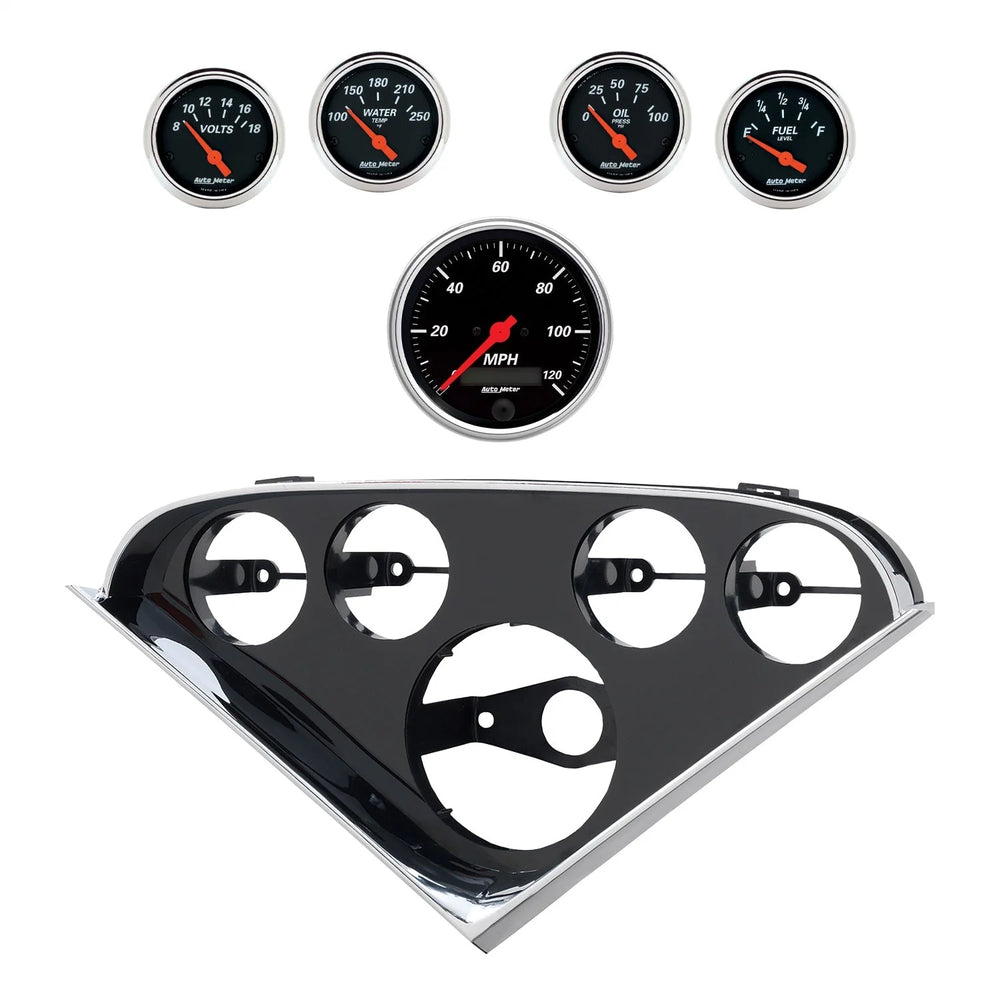 AutoMeter black auto part