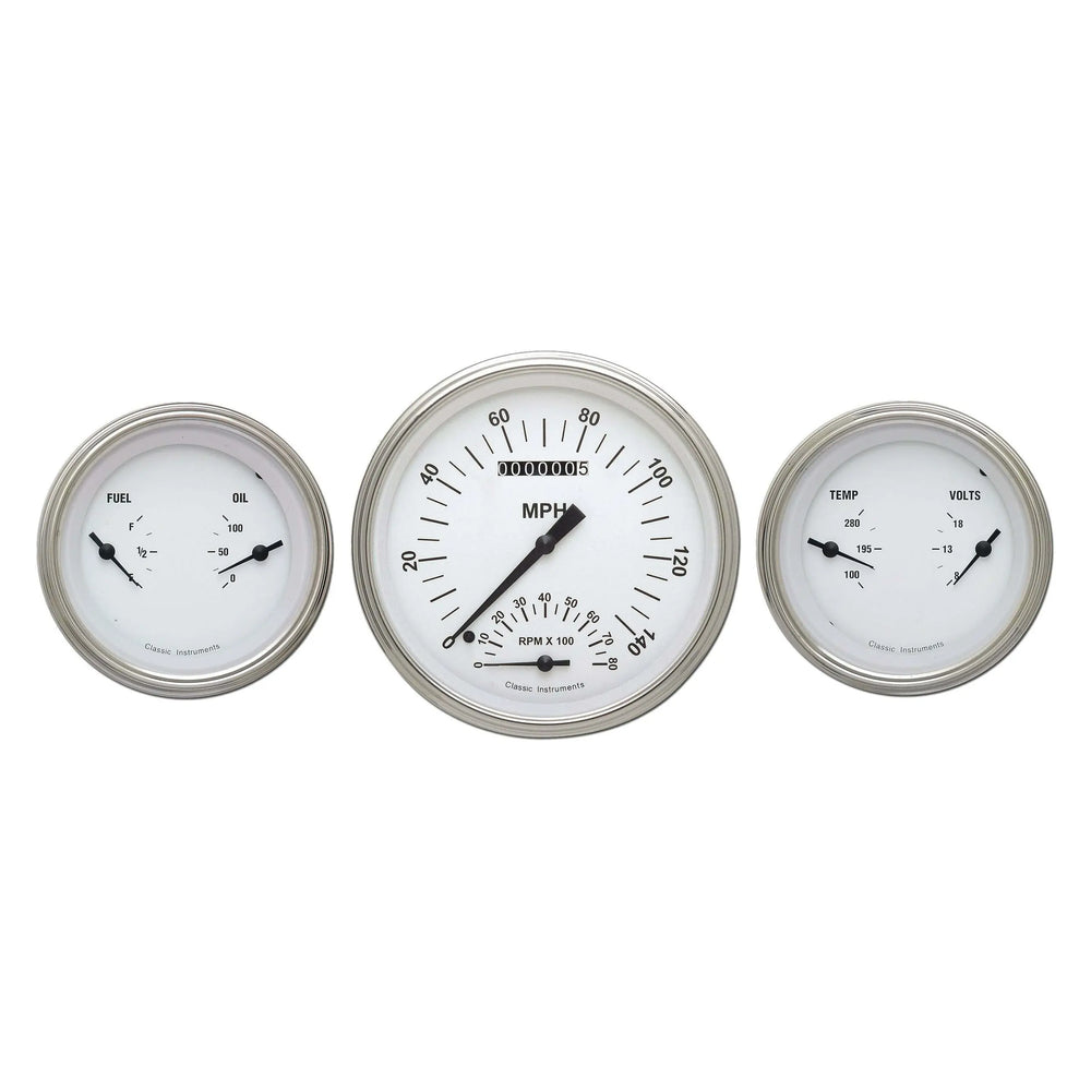 WHITE HOT 5INSPEEDTACH, 2 - 3IN DUALS-GM