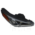RH HEADLAMP ASSY COMPOSITE HID; W/O DYNAMIC BENDING LIGHT HYUNDAI SONATA 20152017