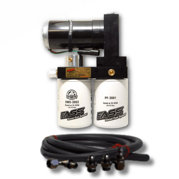 FASS 01-16 GM 2500/3500 Duramax 250gph/8-10psi Titanium Plus Fuel Air Separation System