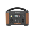 PORTABLE POWER ALL IN ONE SOLAR GENERATOR KIT INCLUDES POWERS TATION AND 100W SOLAR PANEL