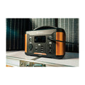 PORTABLE POWER ALL IN ONE SOLAR GENERATOR KIT INCLUDES POWERS TATION AND 100W SOLAR PANEL