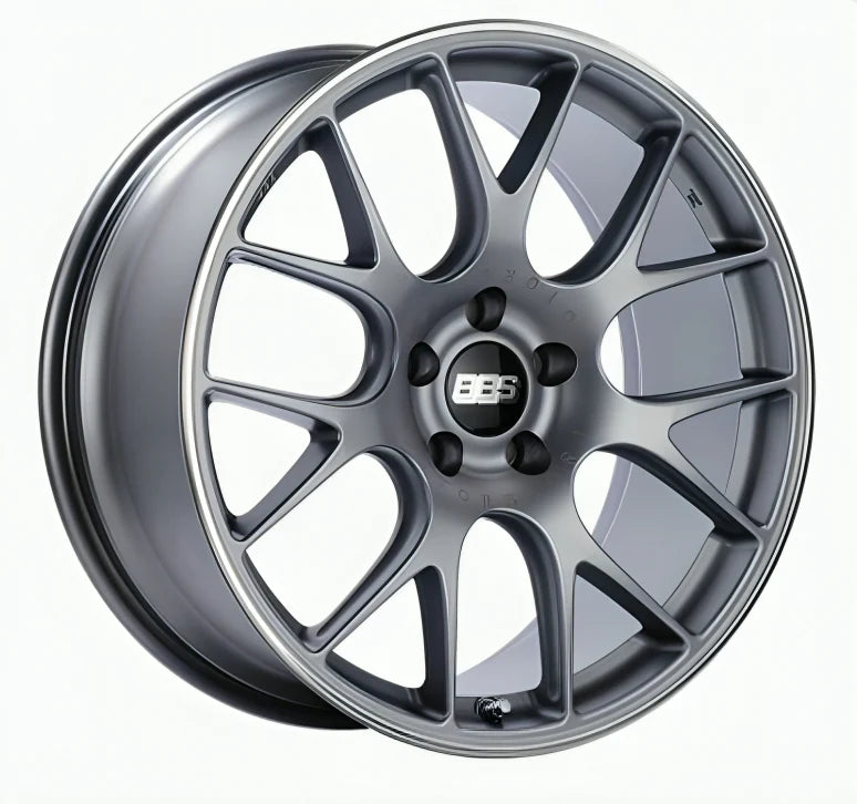 BBS red auto part