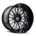 VERTEX (9116) BLACK MILLED