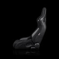 Braum Elite V2 Series Sport Seats - Black PU Black S374 - Low Base Version - BRR1-BKLB2