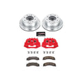 Power Stop 11-14 Chevrolet Silverado 2500 HD Z23 Evolution Kit w/ Calipers - Rear