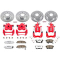 Power Stop 98-02 Honda Accord Front & Rear Z23 Evolution Sport Brake Kit w/Calipers