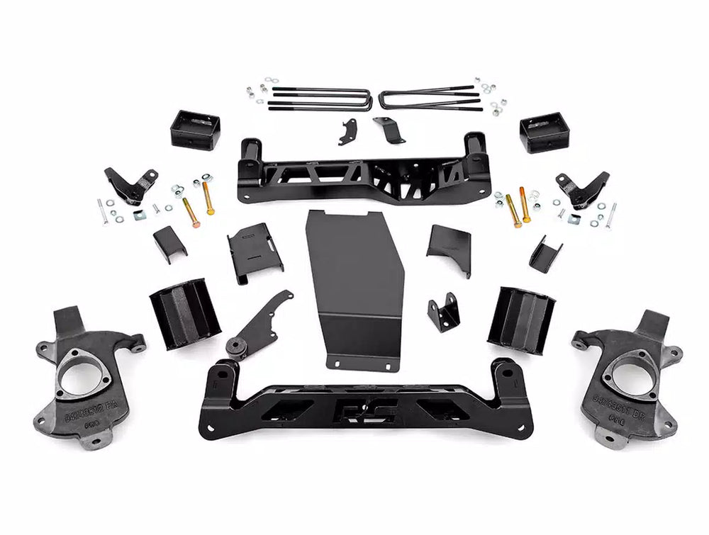 1x 188BOX9 5 Inch Lift Kit Magneride Cast Steel GMC Sierra 1500 Denali (14-18)