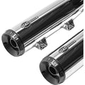 S&S Cycle 15-23 Indian Scout 4in Grand National Slip-on Muffler - Chrome