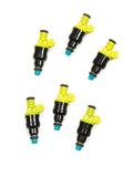 Fuel Injectors 15 Lb/Hr Ev1 / Minitimer High Impedance Set Of 6 Injectors ACCEL