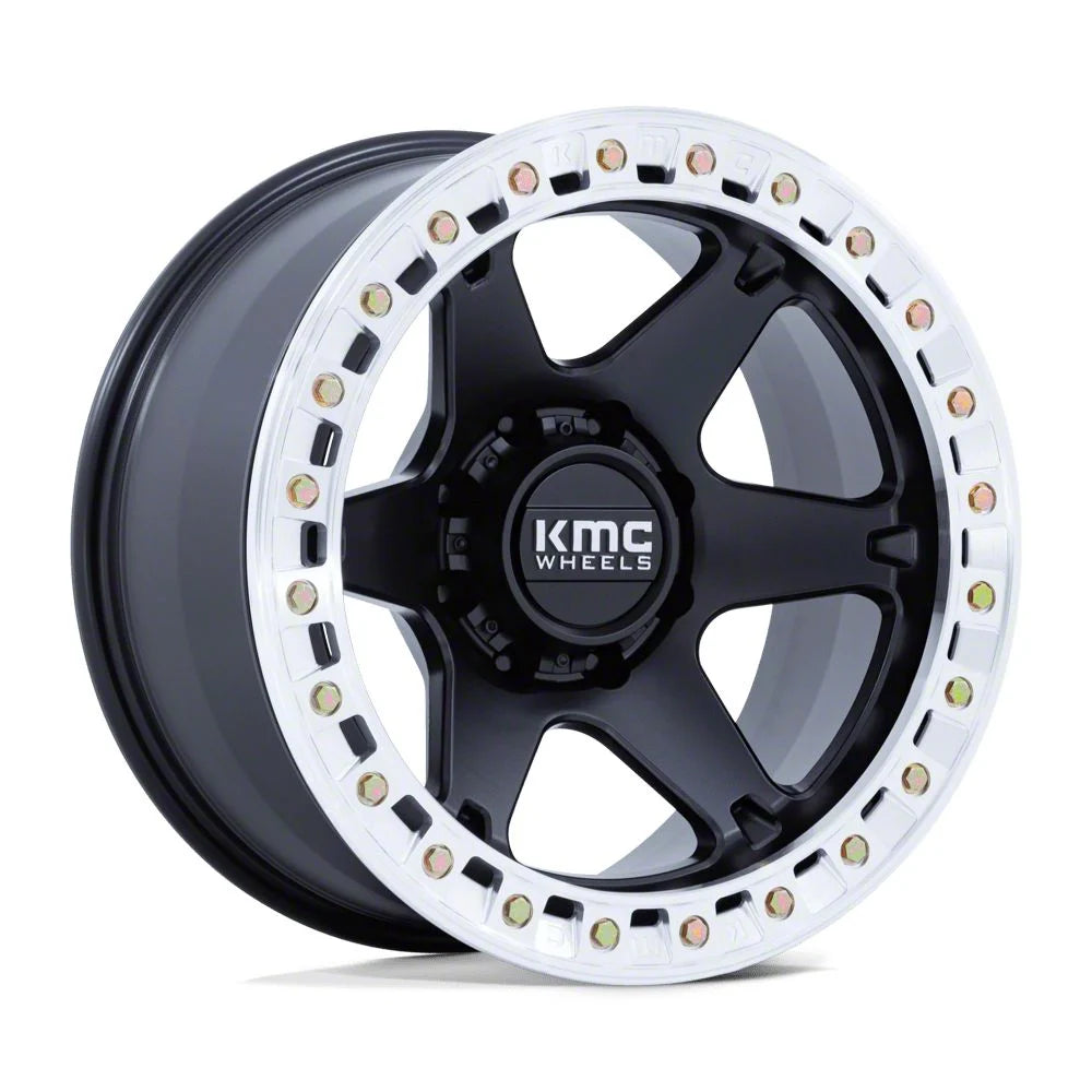 KM238 20X10 6X5.5 S-BLK MACH -48MM