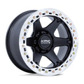 KM238 20X10 6X5.5 S-BLK MACH -48MM