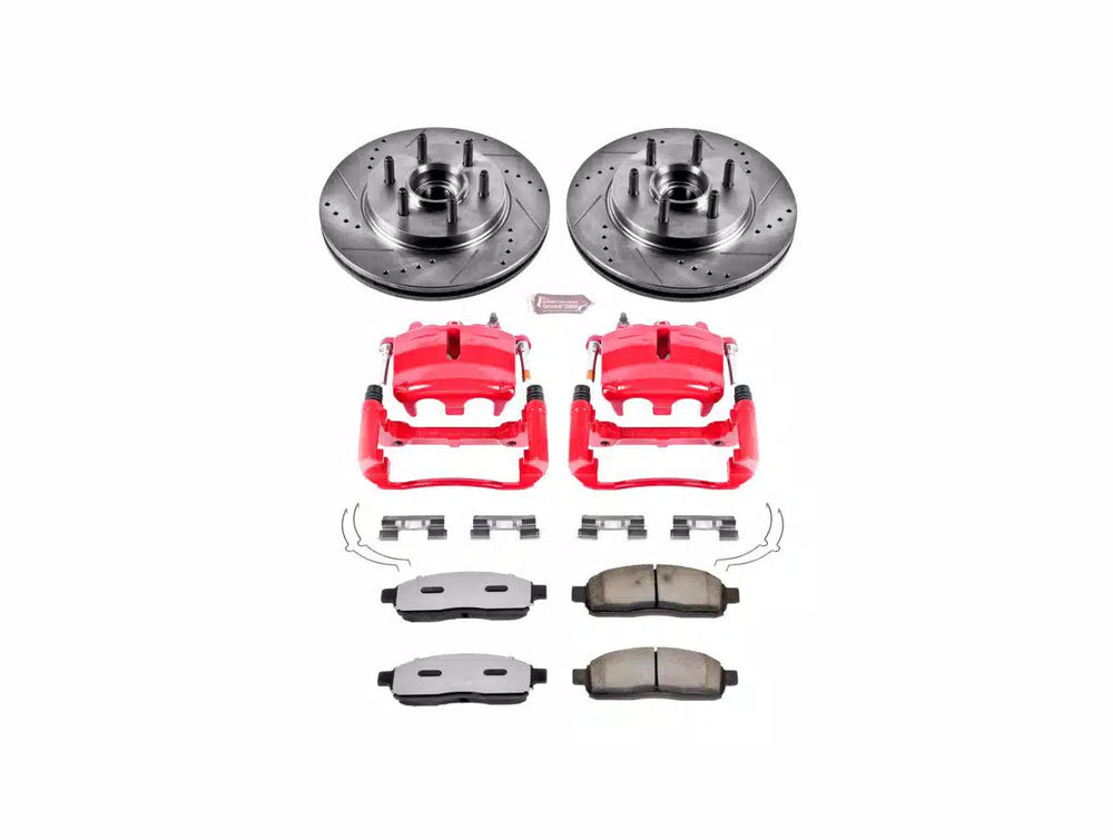 Power Stop 2004 Ford F-150 Z23 Evolution Kit w/ Calipers - Front