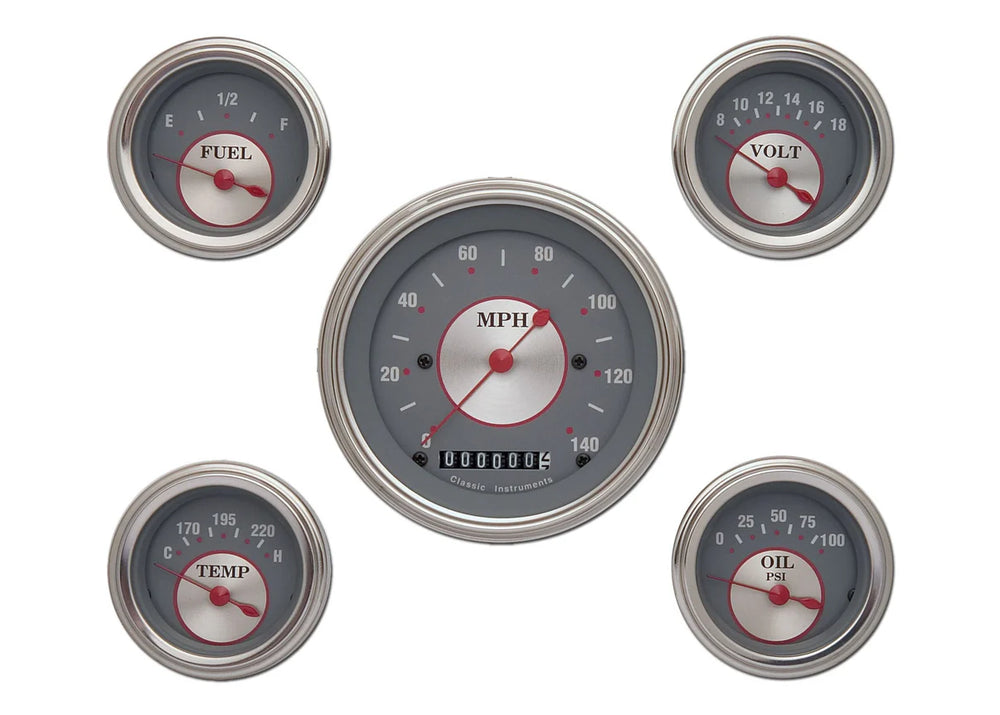 SILVER SERIES 5 GAUGE SET-GM