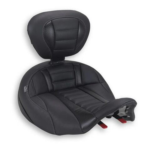 Mustang 23-25 Harley CVO Road Glide (ST) Super Touring Standard Reach One-Piece, 2 UP Black
