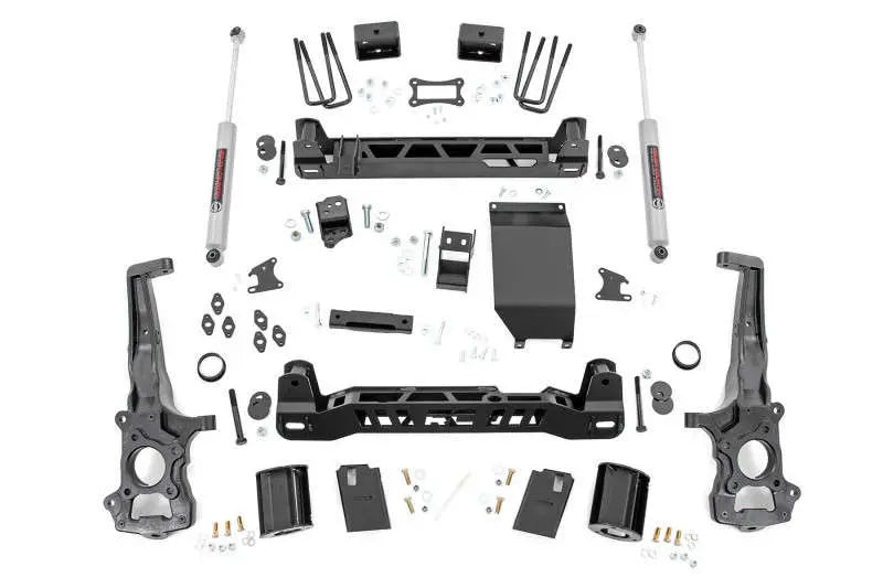 1x 509BOX4 1x 505BOX2 1x 23305 1x 505BOX1 1x 505BOX3 6 Inch Lift Kit Ford Ranger 4WD (2019-2021)