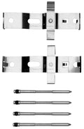R1 Concepts Brake Rotor- Slotted - Silver